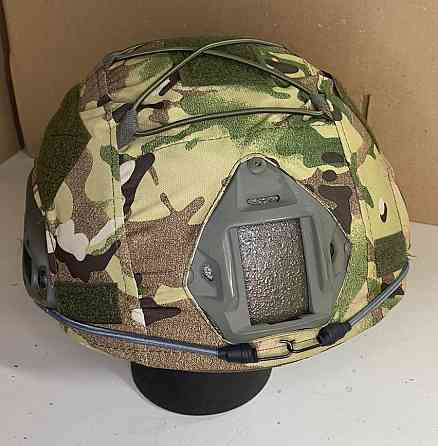 Кавер (чехол) на шлем каску Fast с панелями Векро Мультикам Винница