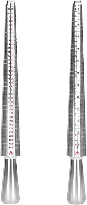 Пальцемер і кольцемер з 31 металевим кільцем Київ - фото 5