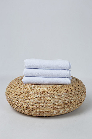 Рушник банний Ideal Textile махровий білий 100х150 см 500 г/м2 (56861196) Чернівці - фото 3