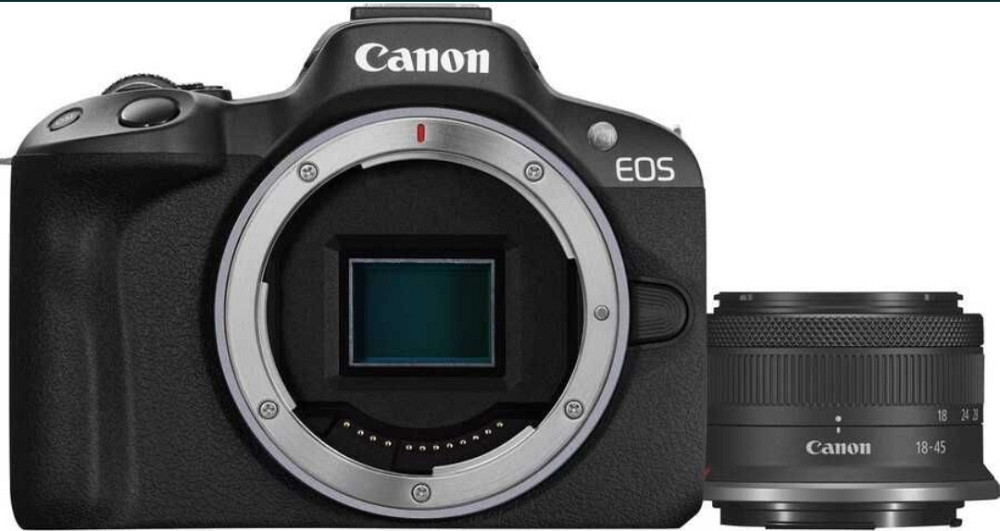 Фотоаппарат: Canon EOS R50 Kit RF-S 18-45mm. IS STM Black (5811C033). Харьков - изображение 4
