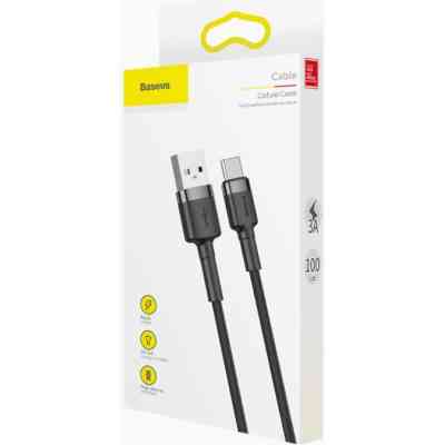 Дата кабель USB 2.0 AM to Type-C 1.0m Black-Grey Baseus (491798) Вінниця