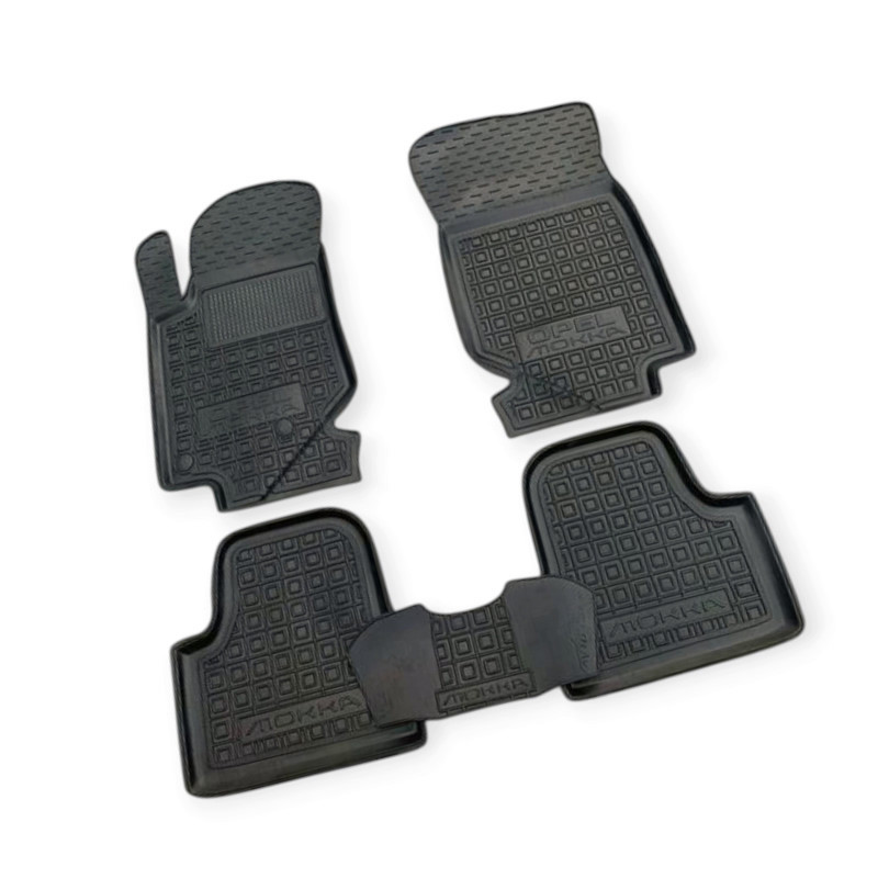 Килимки Опель mokka 2021-> борт 2,5 см, з перемичкою салону Мукачево - фото 1