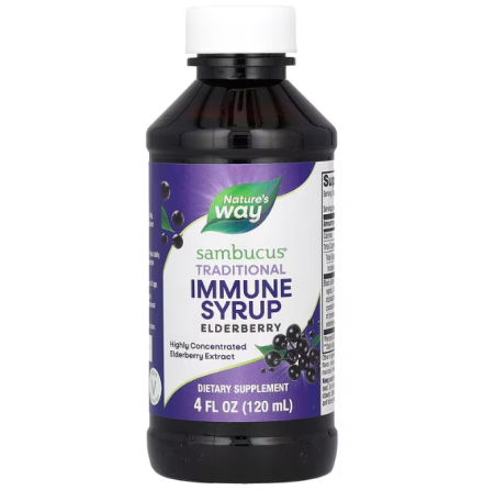 Чорна бузина сироп Nature's Way Sambucus 120 мл Київ