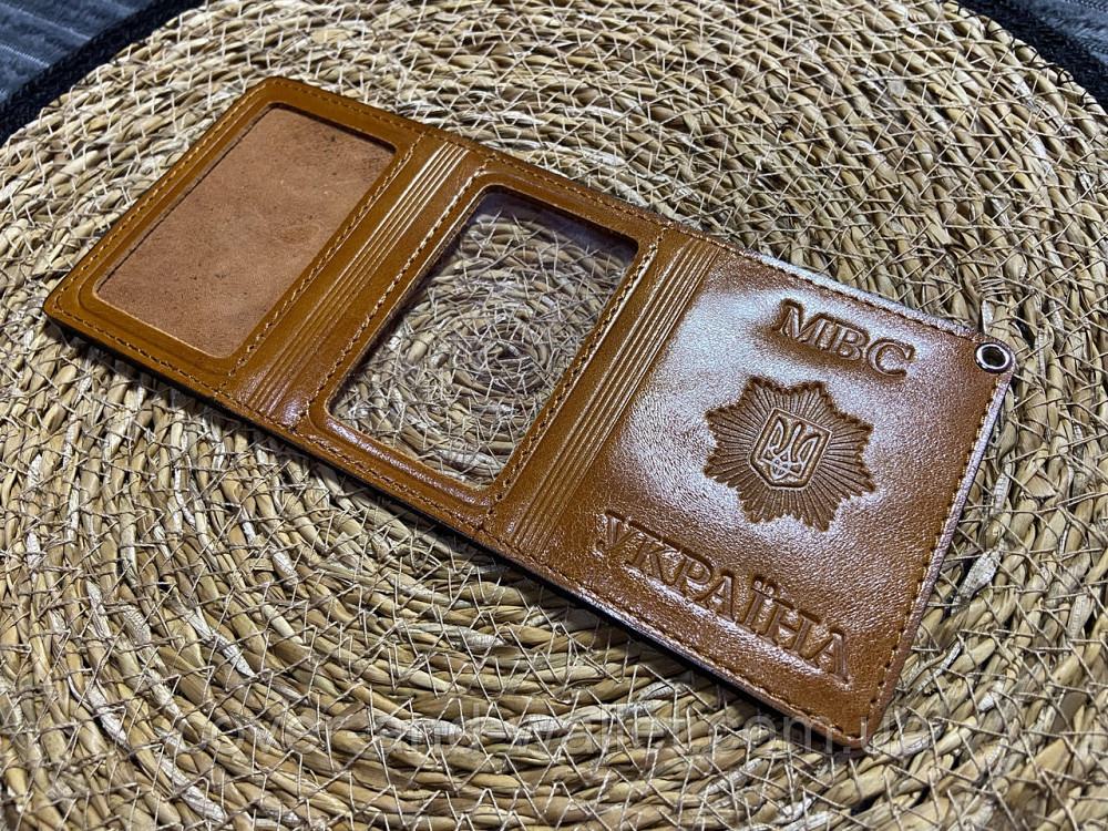 Генеральська обкладинка МВД (Міністерство внутрішніх справ) у три складання Рудий Київ - фото 2