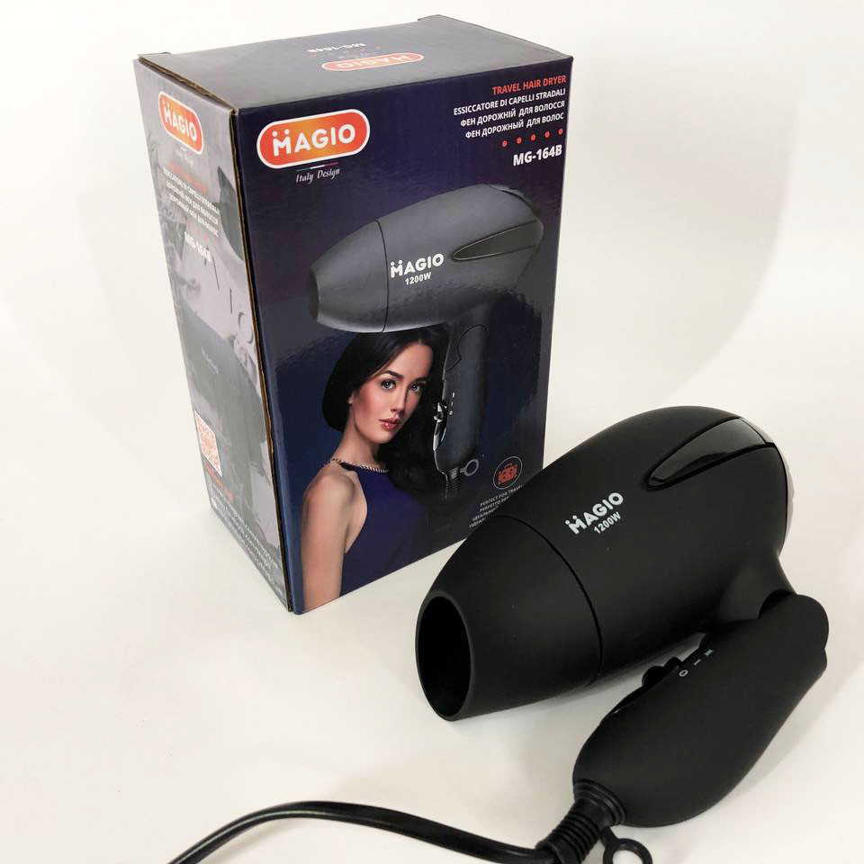 Фен професійний домашній для волосся Magio, Потужний фен для сушіння та укладання волосся IU-74 Львів - фото 4