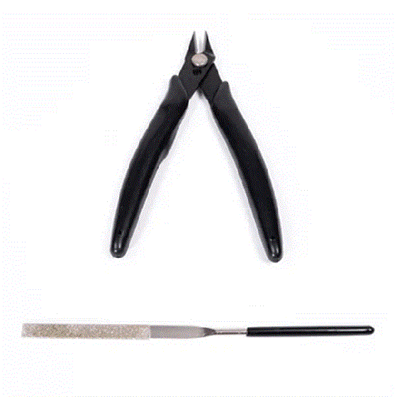 Набір інструментів для складання моделей Metal Time Basic Cutters Toolkit кусачки та надфіль (CTRS-2) Харків