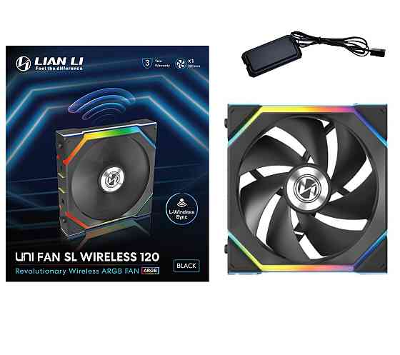 Вентилятор Lian Li Uni Fan SL Wireless 120-1 Black (G99.12SL1W1B.00) ( 17646 ) Харьков
