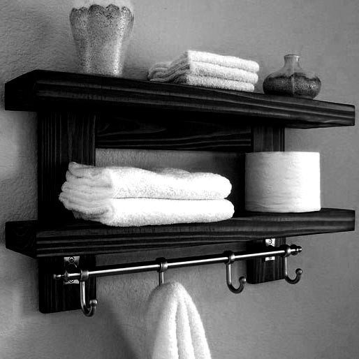 Полиця для ванної "Греміц" венге Миколаїв - фото 1