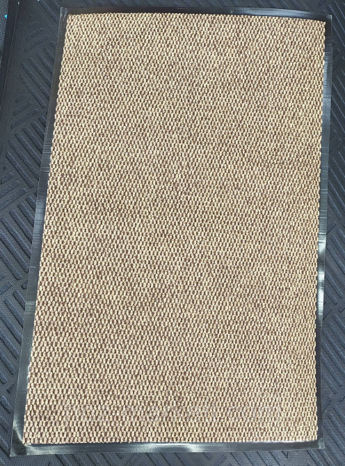 Коврик 75 х 45 см влаговпитывающий с ворсом в прихожую бежевый Харьков - изображение 6