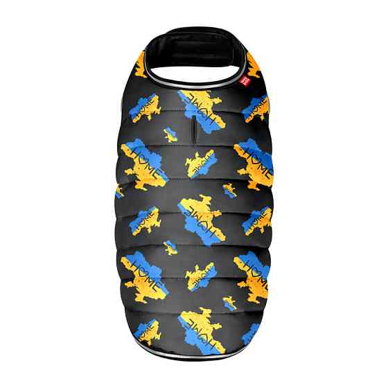 Курточка-накидка для собак WAUDOG Clothes, малюнок "Дом", XXS, А 23 см, B 29-36 см, С 14-20 см Вінниця