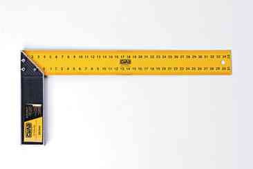 Угольник строительный 350мм (стальной) СИЛА Ровно