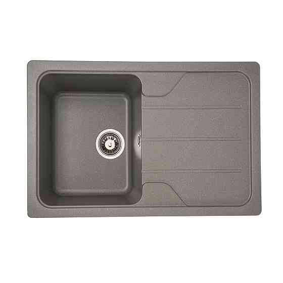 VALESO Гранітна мийка для кухні VALESO VERONA 7850 матова Сірий мусон Київ