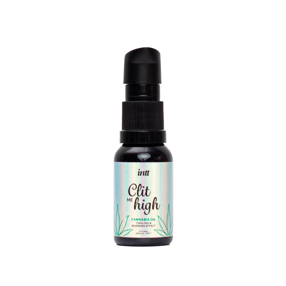 Збуджуючий спрей для клітора - Intt Clit Me High Cannabis Oil Tingling and Warming Effect, 12 мл Sex Aura Київ - фото 6