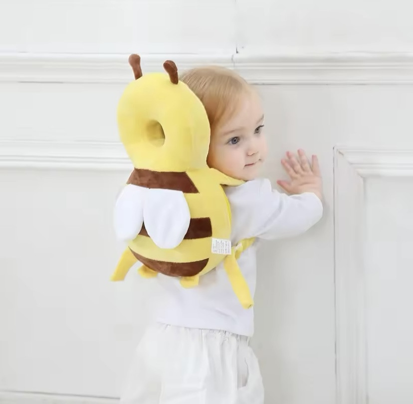 Подушка для защиты головы младенца Пчелка подушка противоударная мультяшная желтый Киев - изображение 2