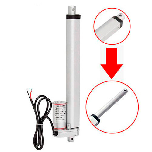 Лінійний привід Актуатор штоковий 500мм 1500Н 4мм/c XYDHB12 Вінниця - фото 1