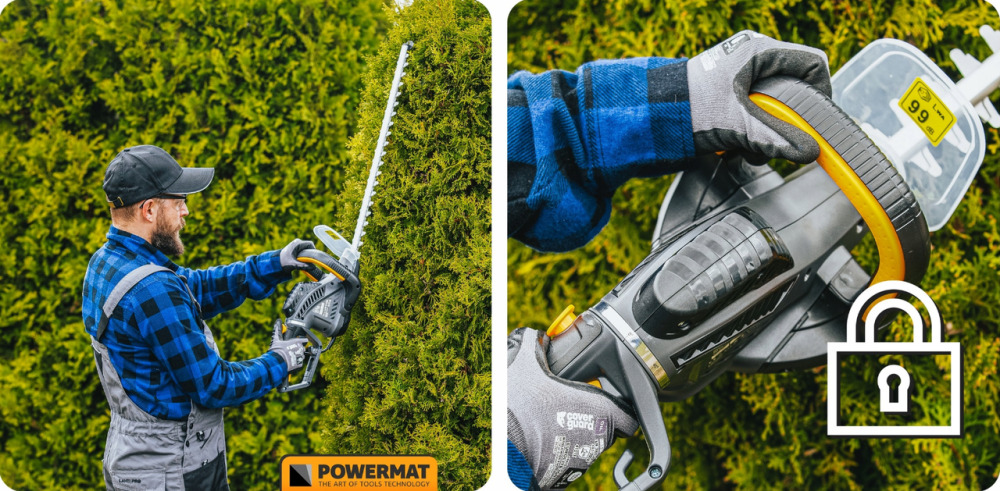 Кущоріз електричний 61см 1800Вт Powermat (Польща) Київ - фото 10