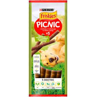 Ласощі для собак Purina Friskies Picnic з яловичиною 42 г (7613034749284) Вінниця