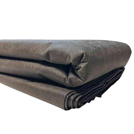 Геотекстиль 150 г/м2  (1.6м х 10м ) чёрный пакетированный под газон Днепр