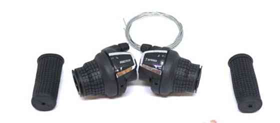 Ревошифт перемикання швидкостей велосипеда (L-3, R-6 швидкостей) (+ручки керма) (KG-35)  KL Мукачево