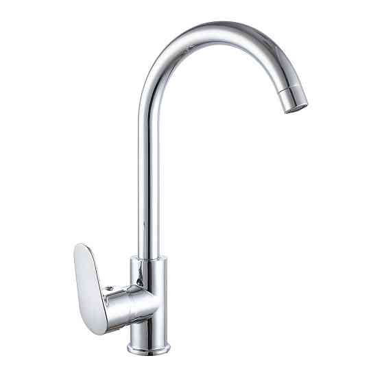 Смеситель для кухни WEZER VRL419-11 с поворотным изливом Киев