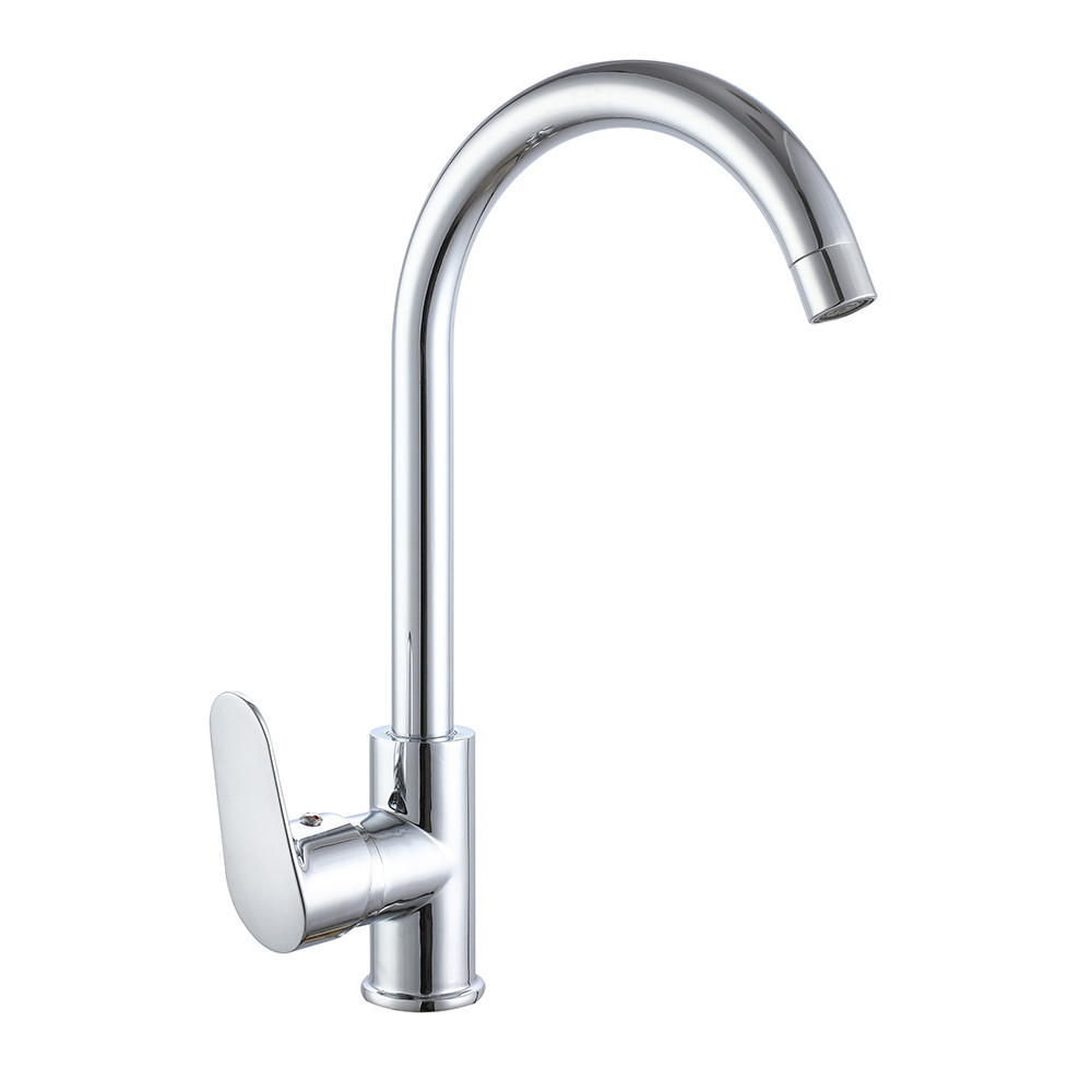 Смеситель для кухни WEZER VRL419-11 с поворотным изливом Киев - изображение 1