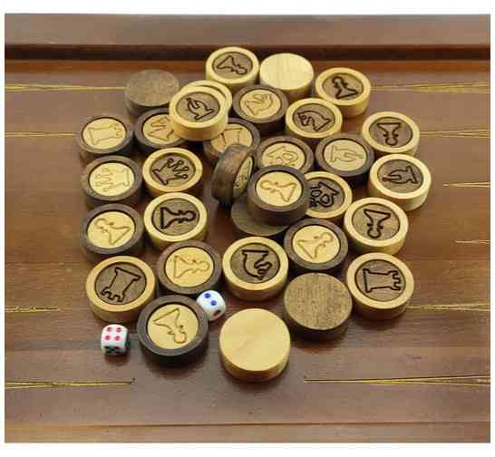 Фішки фігури для нард із дерева Київ