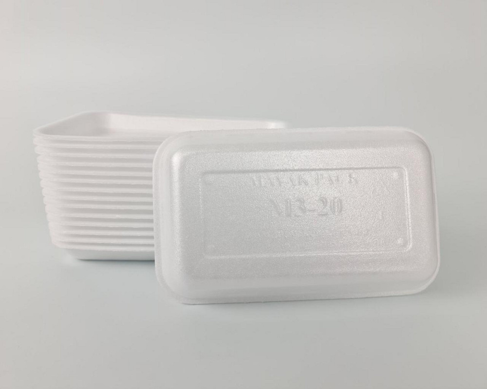 Підкладка (лотки) зі спіненого полістиролу (222*133*20) М-3-20 (300 шт) Харків - фото 3