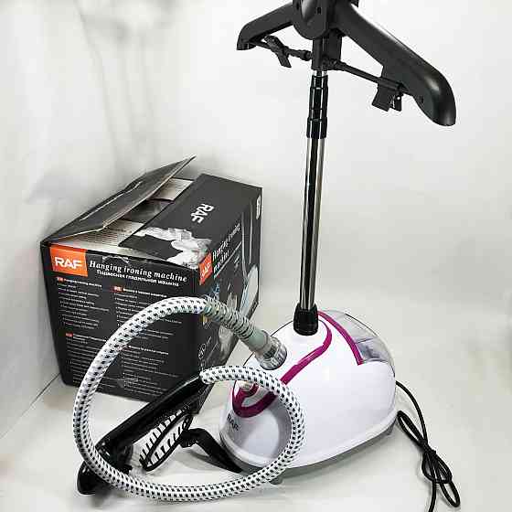 Відпарювач для одягу вертикальний RAF R.3039 із стійкою для одягу 1800 Вт. MB-945 Колір: рожевий Київ