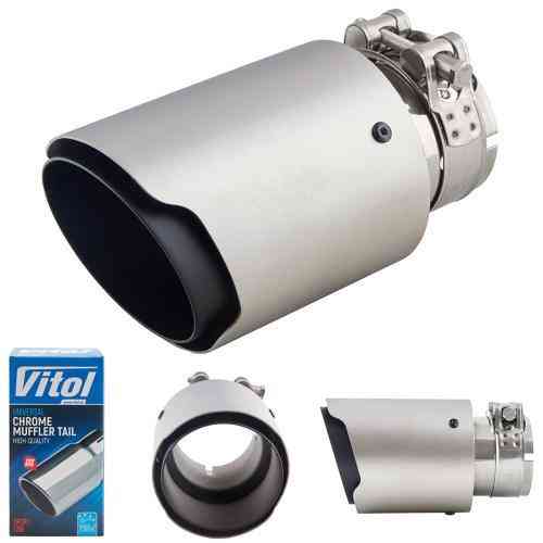 Насадка на глушник НГ-1141B C&BLACK, внутрішній діаметр 64мм, довжина 165мм, зовнішній діаметр 89мм Харків