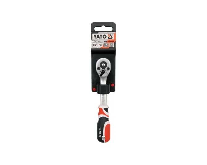 Тріскачка вигнута 3/8″ YATO YT-0731 200 мм 72 зуба Коломыя - изображение 3