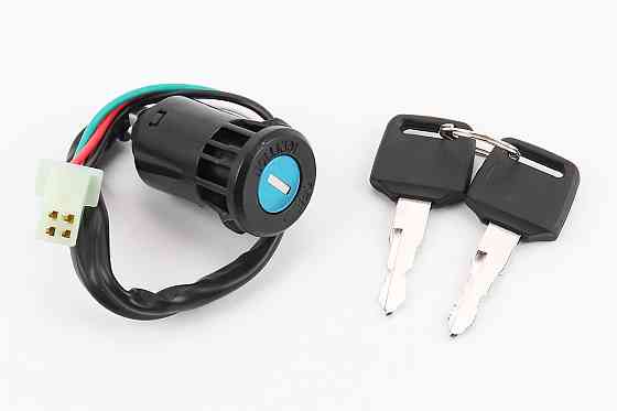 Замок запалювання (кріплення на клямках d-25мм) роз'єм малий "мама 4", тип 2 Киев