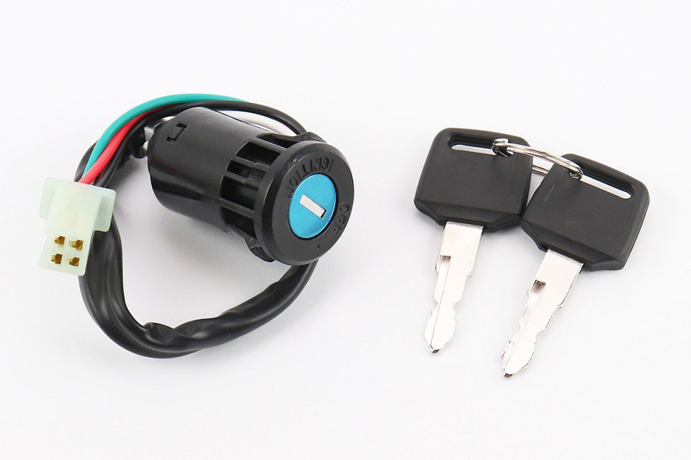 Замок запалювання (кріплення на клямках d-25мм) роз'єм малий "мама 4", тип 2 Киев - изображение 1