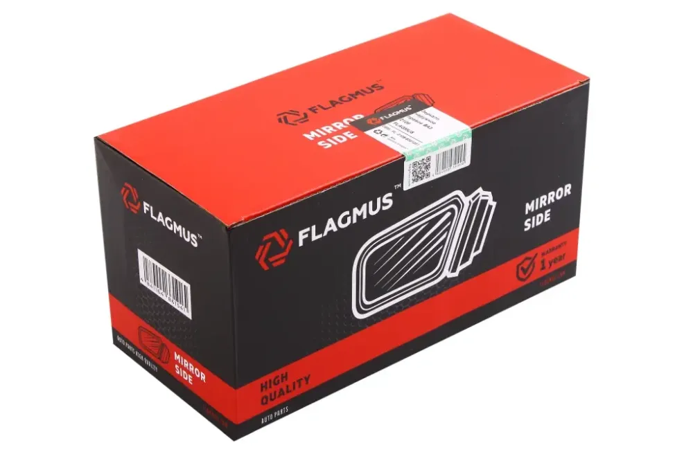 Зеркало наружное 2108 Flagmus метал. крепление правое с облиц. Винница - изображение 4