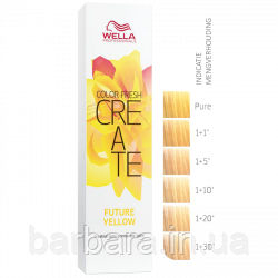 Оттеночная краскаТонуюча яскрава фарба Wella Professional Color Fresh CREATE Future Yellow Киев - изображение 1