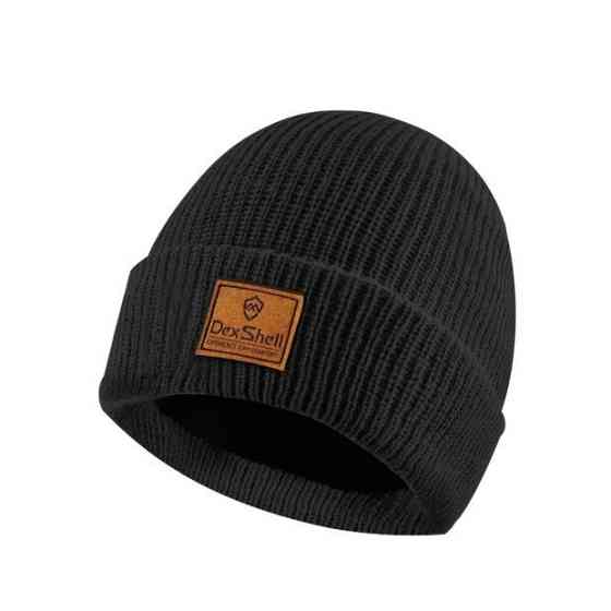 Водонепроницаемая шапка Dexshell Watch Beanie One Size (56-58 см) Черная Винница