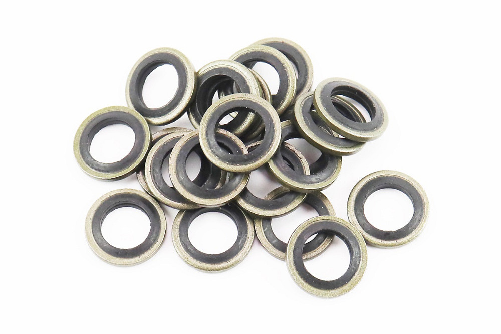 Шайба паливопровода низького тиску (прогумована) 8х13, 5х2, к-кт 20шт Киев - изображение 1