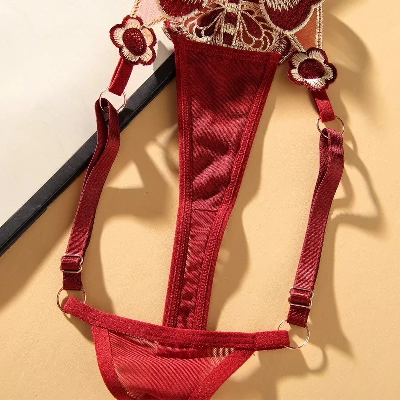 Труси з метеликом one size бордовий Київ - фото 4