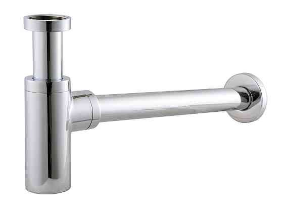 Сифон для раковин циліндричний Globus Lux GSB-32-125-00 1 1/4 |, хром, латунь Київ