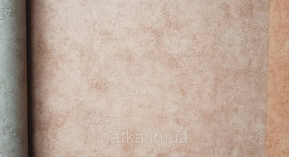 Обои винил на флизелине Caselio 0.53х10 Beton2 под штукатурку под бетон ярко коричневые матовые разные оттенки Киев - изображение 5