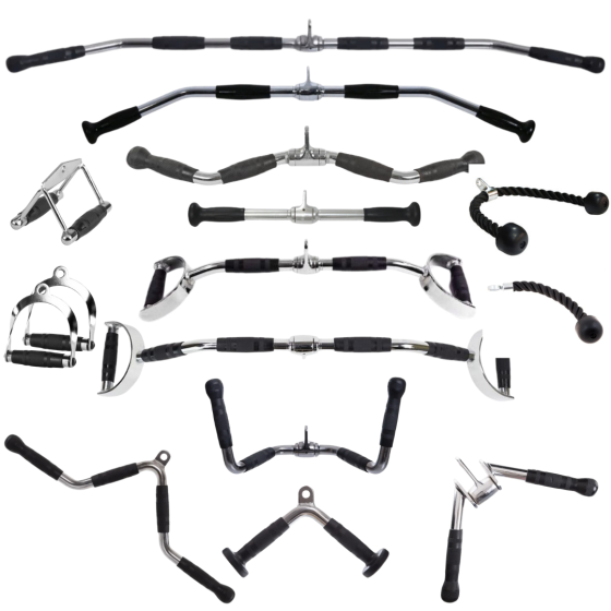 Набір ручок для тяги York Fitness (15 предметів) Киев