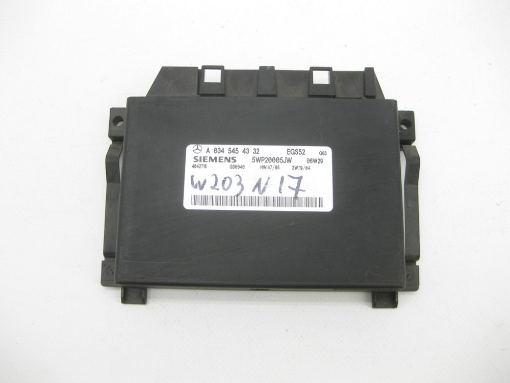 Mercedes-Benz  A0345454332 Блок керування 5 ступінчастою АКП EGS52 C-class W203 C-class S203 CL203 Sportcoupe CLC C203 Одесса - изображение 3
