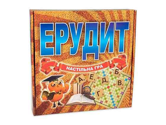 Настольная игра Эрудит развивающая (укр) 870 ТМ STRATEG Киев