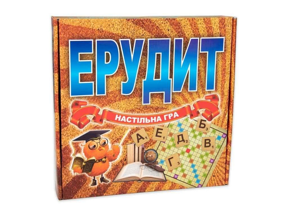 Настольная игра Эрудит развивающая (укр) 870 ТМ STRATEG Киев - изображение 1
