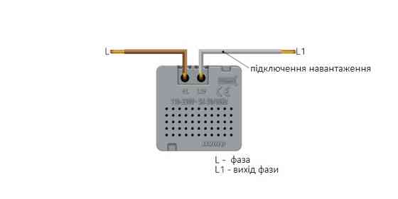 Датчик присутності та руху з автоматичним та ручним керуванням Livolo чорний скло (VL-C7FCU-2BP) Коломыя