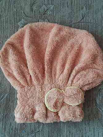 Тюрбан для волосся з мікроволокна one size гірчичний Київ