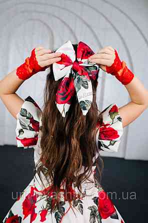 Пишне ошатне плаття з квітковим принтом Кривий Ріг