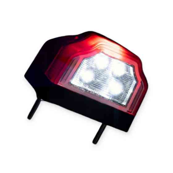 Подсветка номера универсальная LED FT-031A красный корпус Мукачево