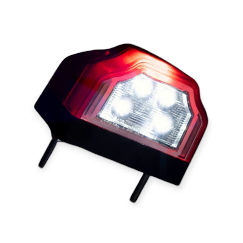 Подсветка номера универсальная LED FT-031A красный корпус Мукачево - изображение 1