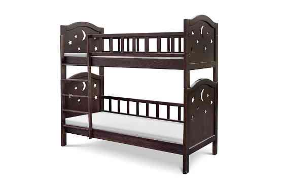 Ліжко Тоскана двух'ярусна 900*2000 горіх Київ