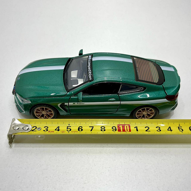 Машинка металева Авто Експерт BMW M8 1:32 відчиняються двері та багажник Зелена (LF-04412) Чернігів - фото 10